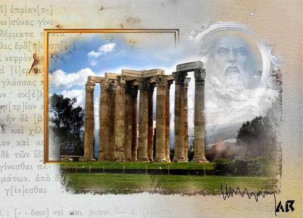 Le temple de Zeus... Une merveille !!!