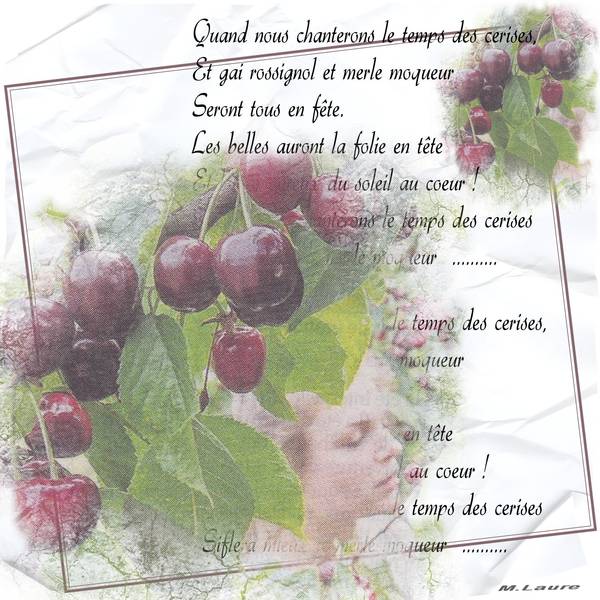 Le temps des cerises