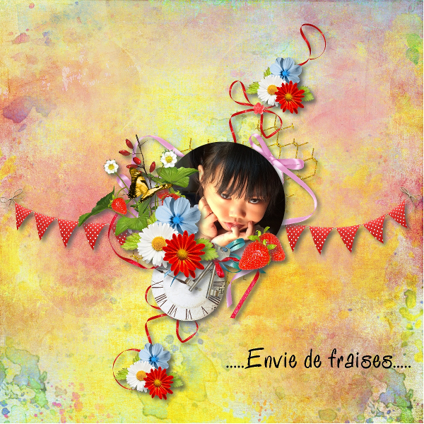 Le temps des fraises ....