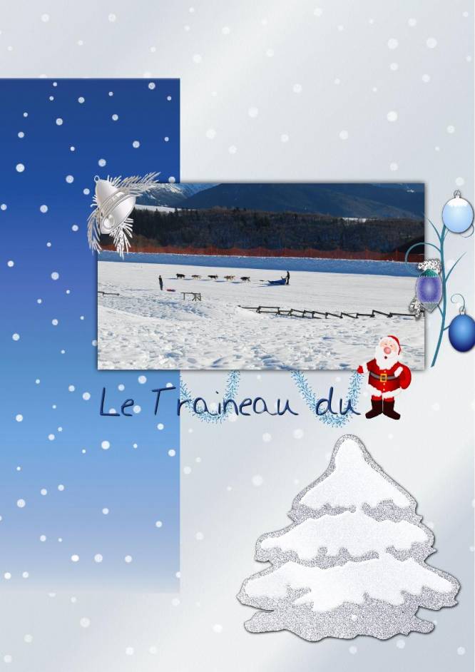 le traineau du Pere Noel