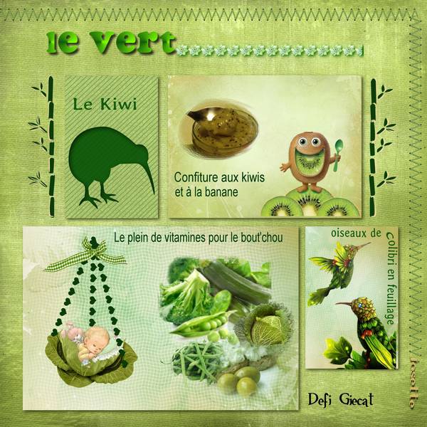 Le vert