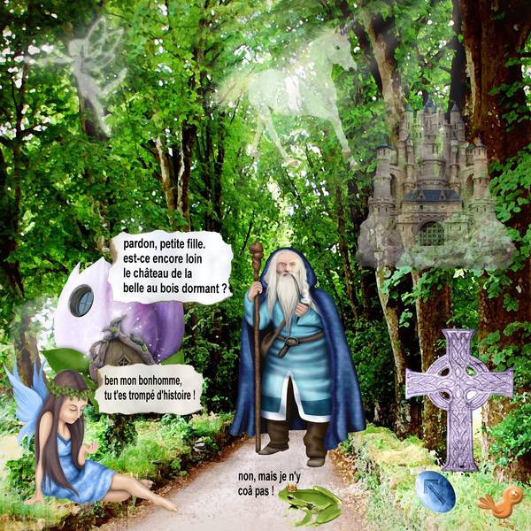 le vieux chnoque et la fée