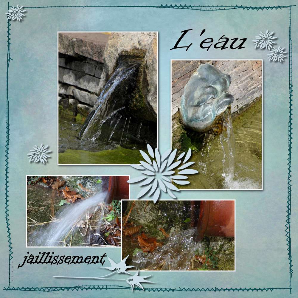 L'eau qui jaillit