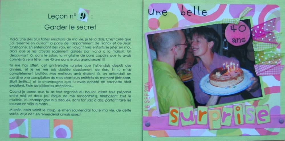 leçon 9 - garder le secret