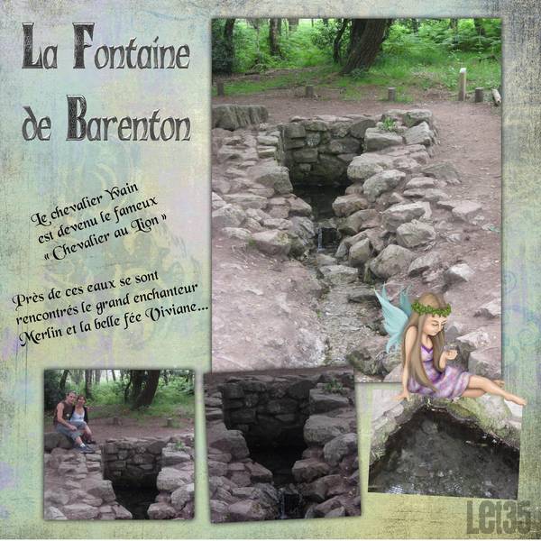 Légende... La fontaine de Barenton