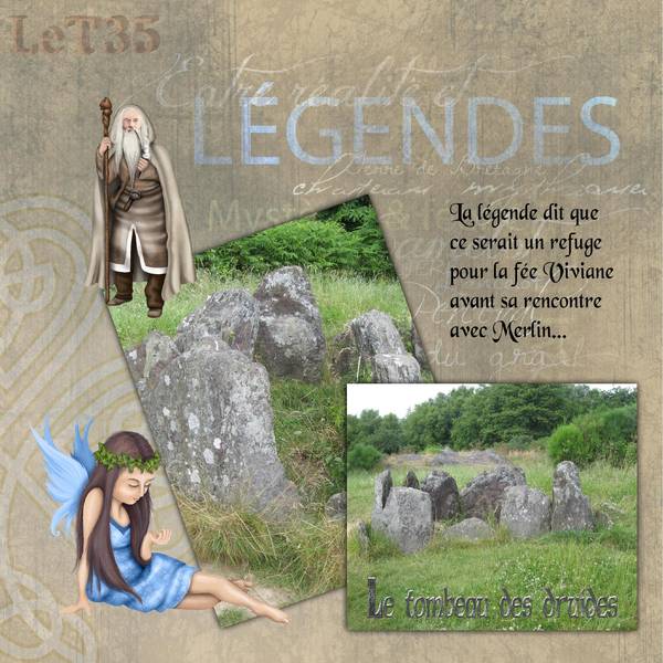 Légende... Le tombeau des druides