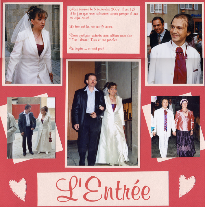 L'entrée à l'Eglise