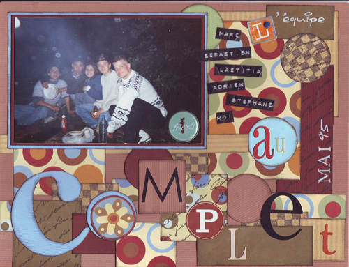 l'équipe au complet