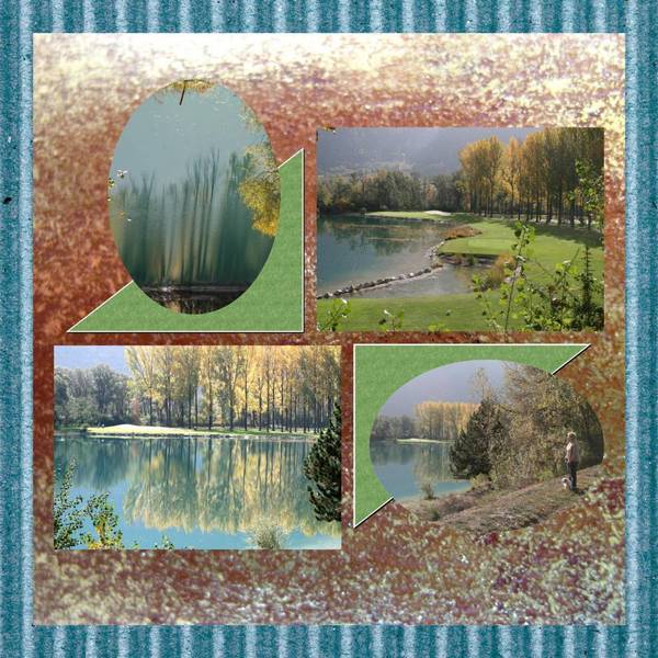 Les étangs de Sierre où se mirent les arbres