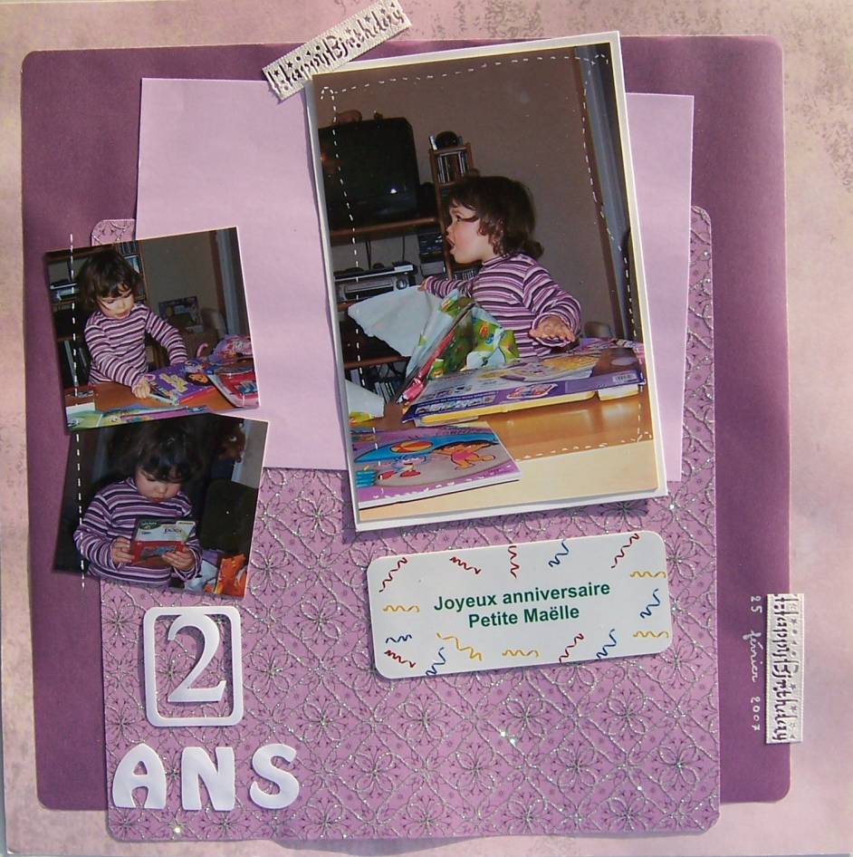 Les 2 ans de Maëlle