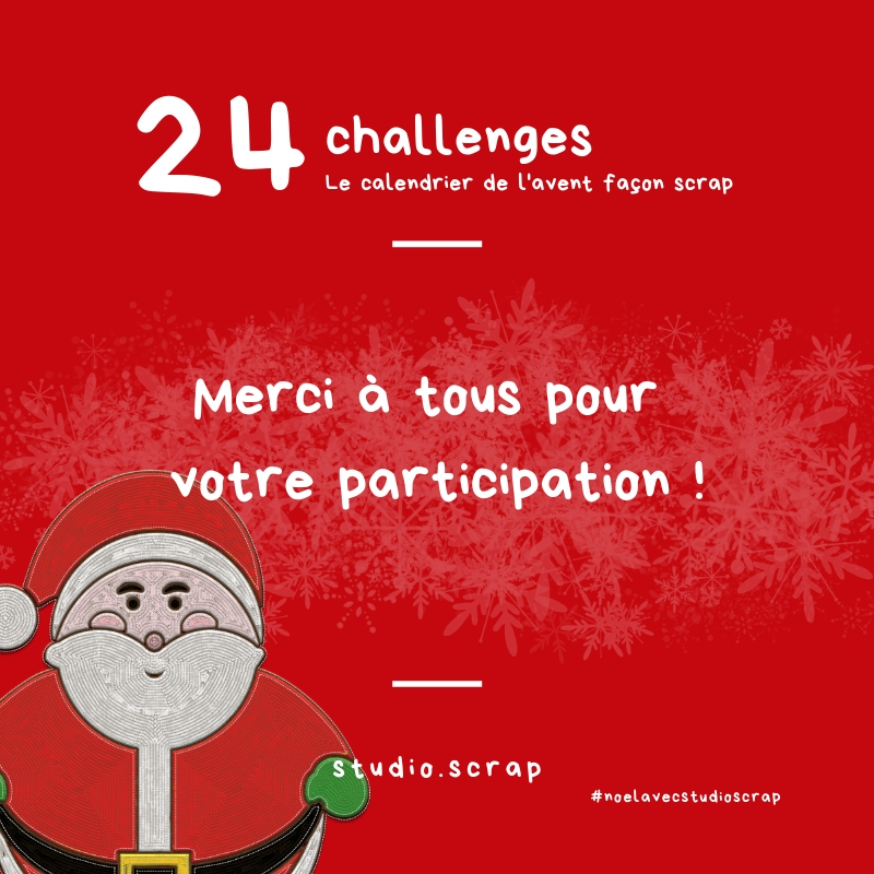 Les 24 challenges, c'est fini !