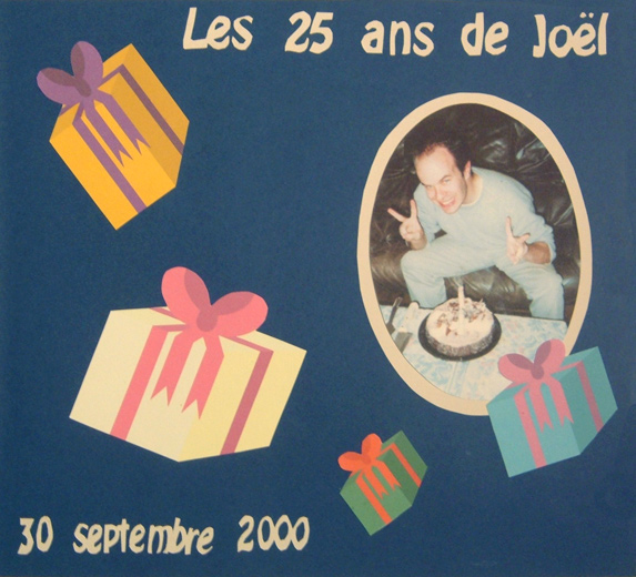 Les 25 ans de Joël