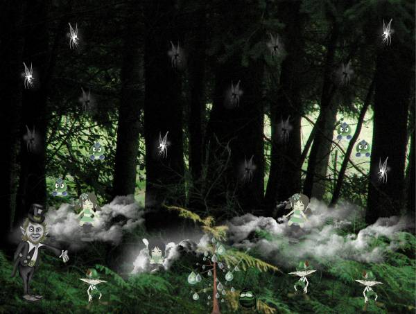 Les brumes de la clairière