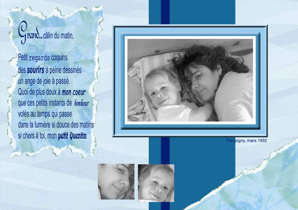 Les câlins du matin