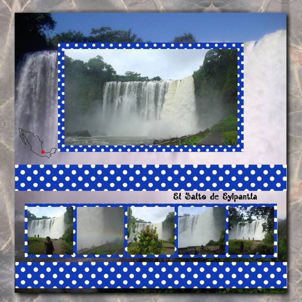 Les cascades d'Eypantla au Mexique