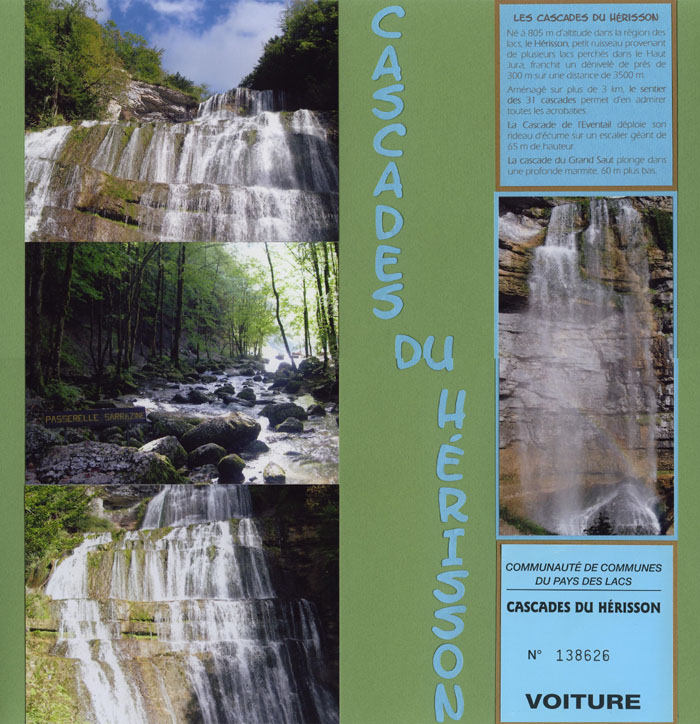 Les cascades du hérisson