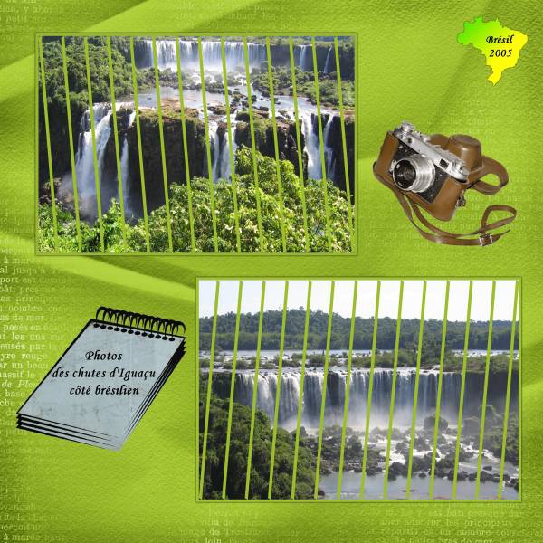 Les chutes d'Iguaçu