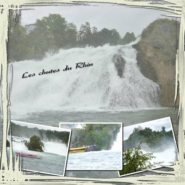 les chutes du Rhin