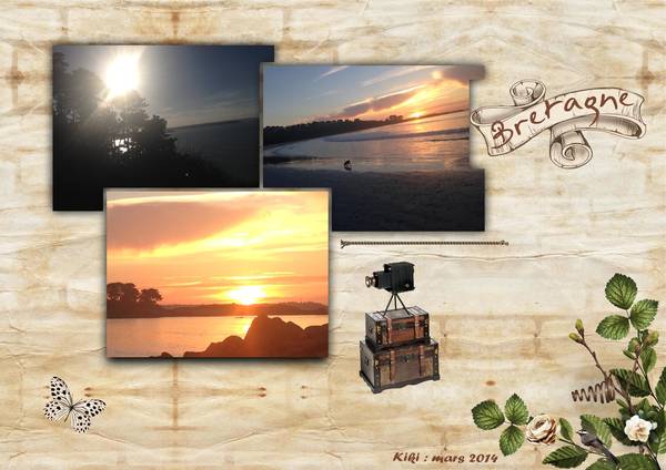 Les Couchers de Soleil de la Bretagne