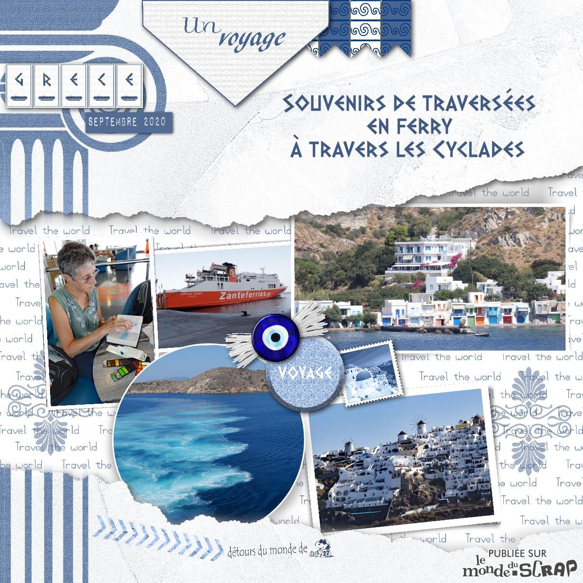 Les Cyclades en ferry