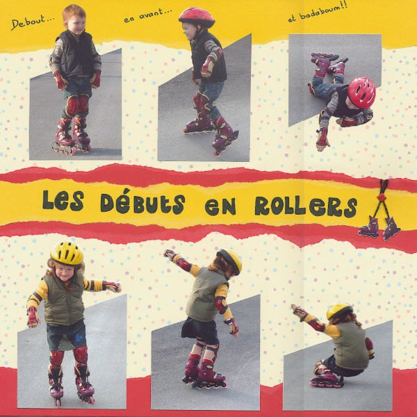 Les débuts en rollers
