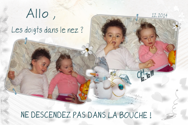 les doigts dans l ' nez !!