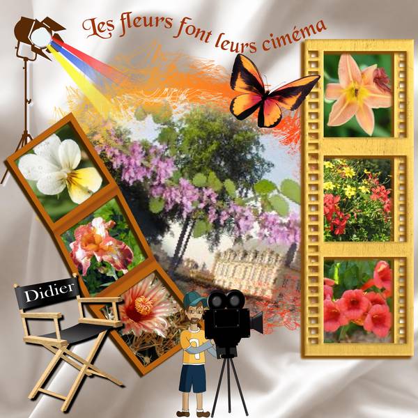 Les fleurs en ciméma