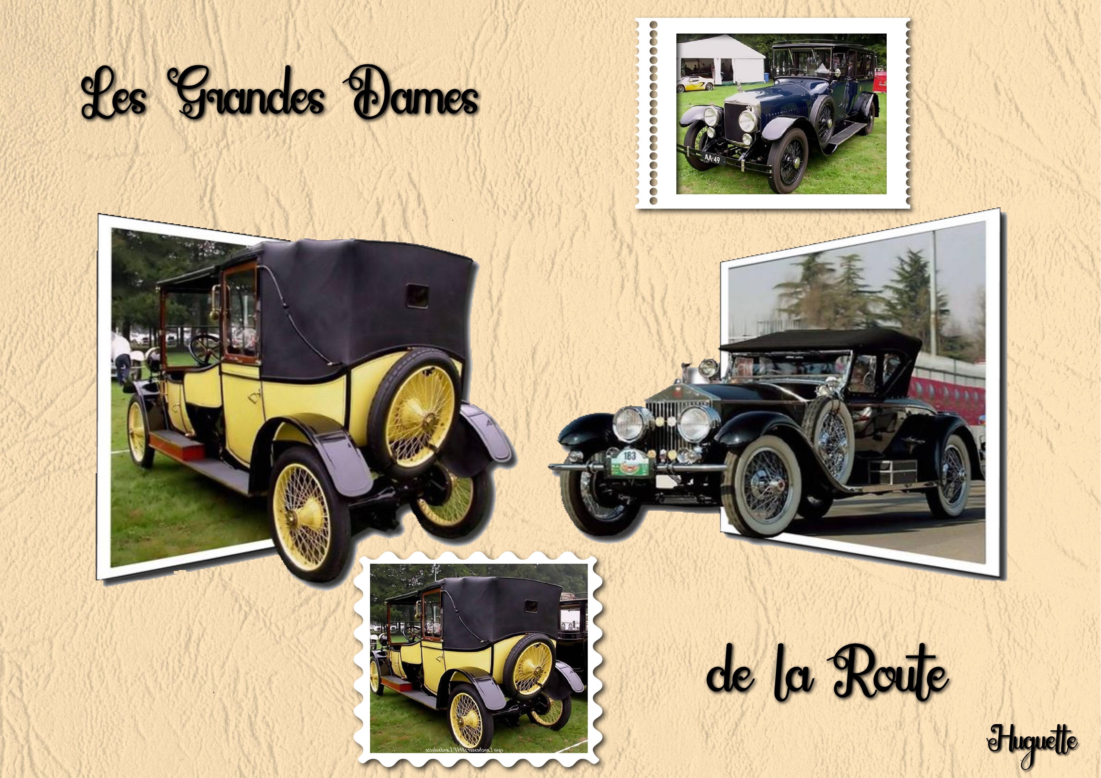 Les grandes dames de la route.  Huguette
