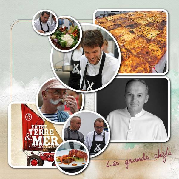 Les grands chefs étoilés à l'oeuvre ...