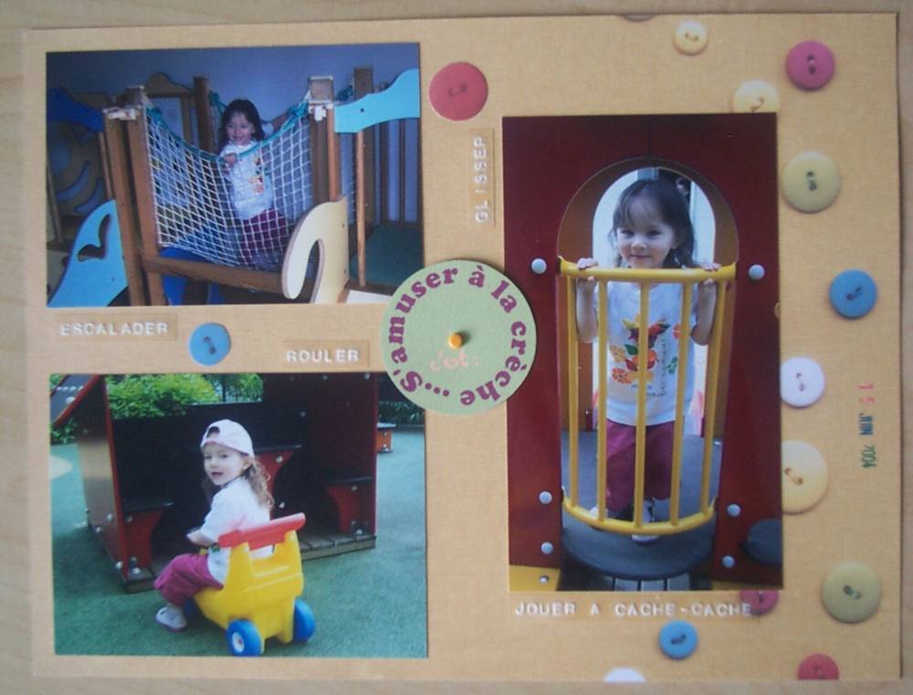 les jeux de la crèche