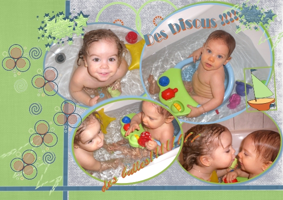 les joies du bains