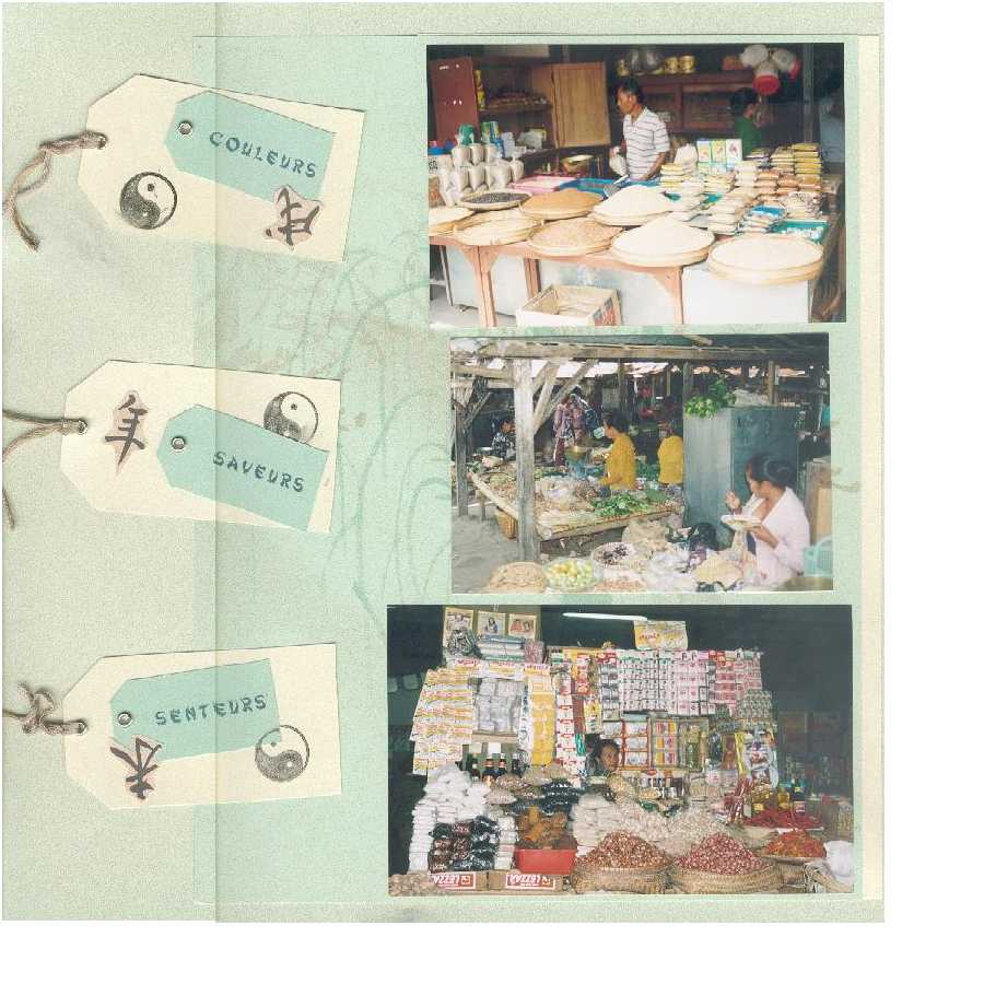 Les marchés d' Indonésie