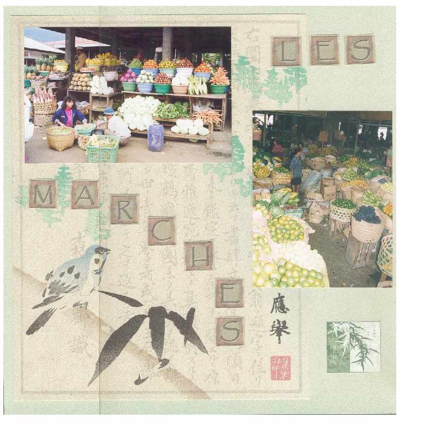 Les marchés d' Indonésie