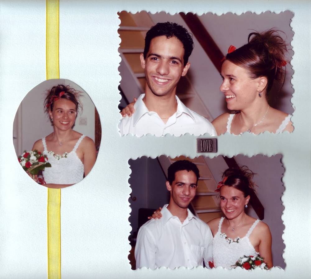 les mariés 2 page de droite