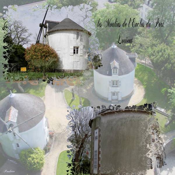 les moulins de l'enclos du port