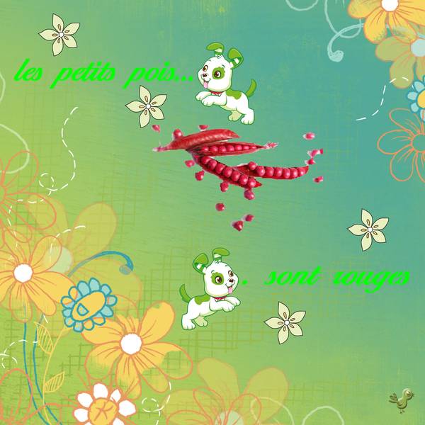 les petits pois sont d'avril