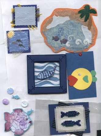 Les poissons, les îles groupe 3