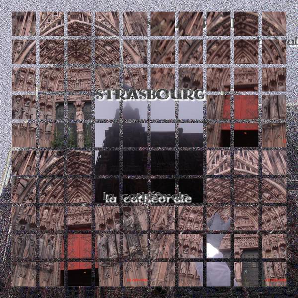 les portes de la cathédrale de strasbourg