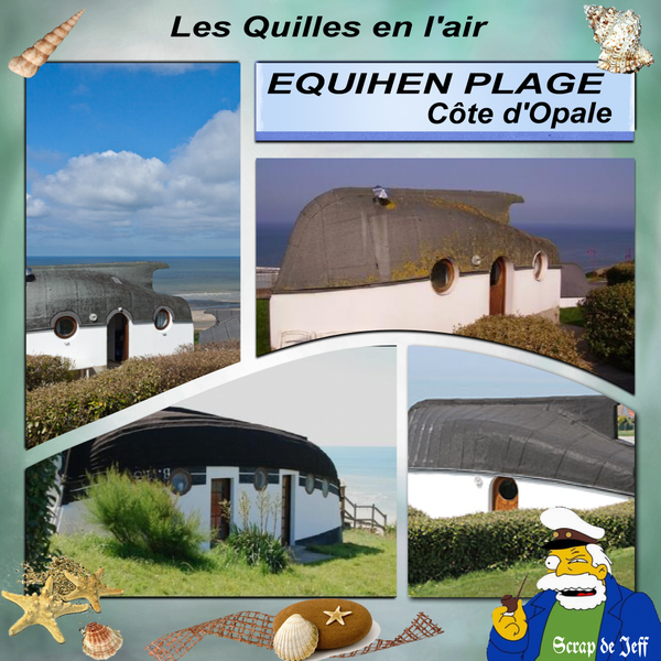 Les quilles en l'air.