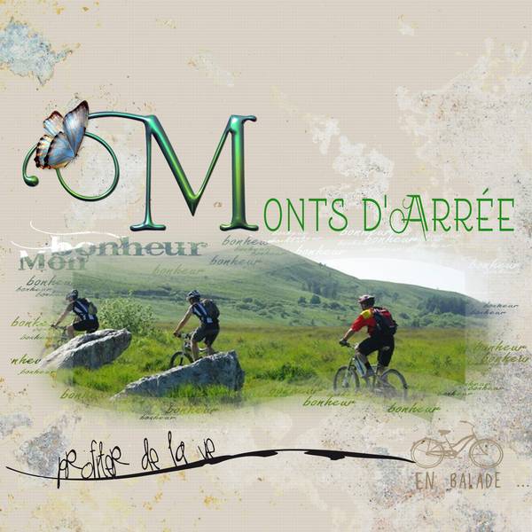 Les Roc'h des Monts d'Arrée  vtt 2015