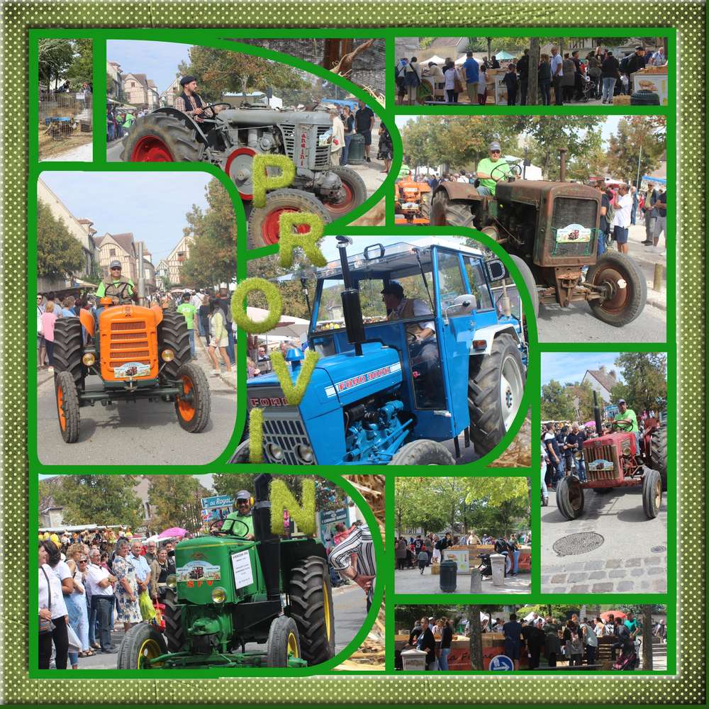 les tracteurs de la fête