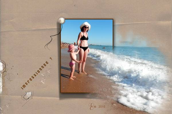 les vagues , l'océan