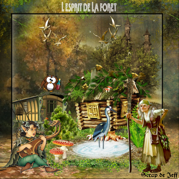 L'esprit de la forêt.