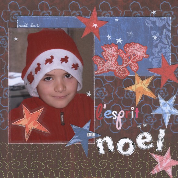 L'esprit de noël **Rouge de Garance**