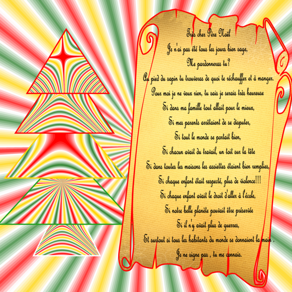 lettre au père Noël pour let 35