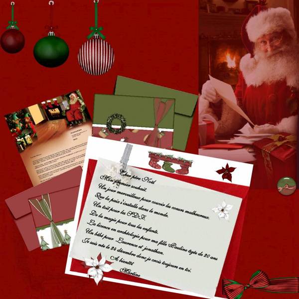 Lettre au Pére Noël