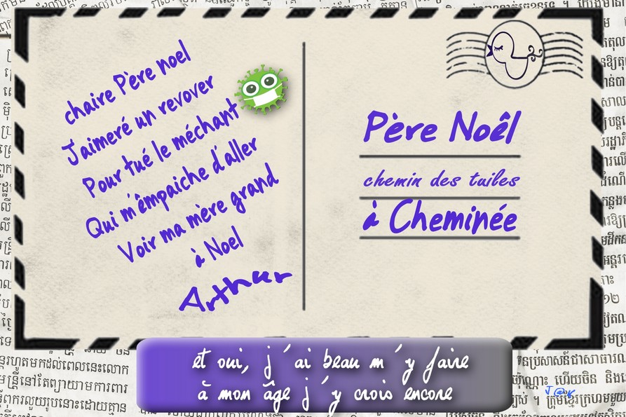 lettre au père noel.jpg | Forum Le monde du Scrap