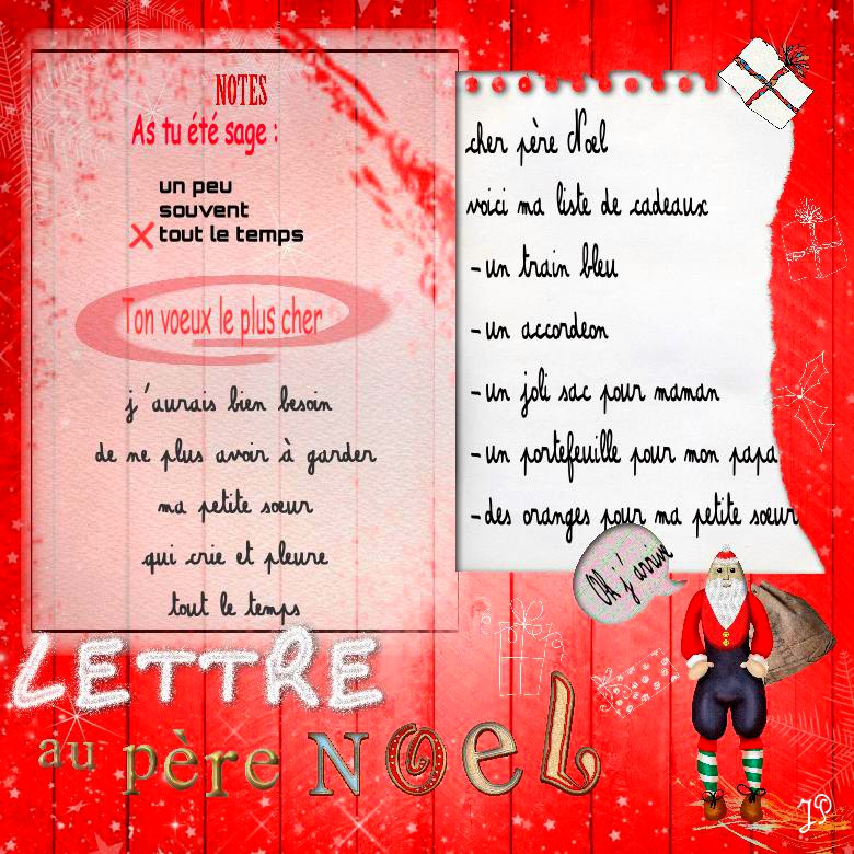 lettre au père NOËL.jpg Forum Le monde du Scrap