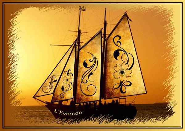 L'EVASION - MON BATEAU A VOILE