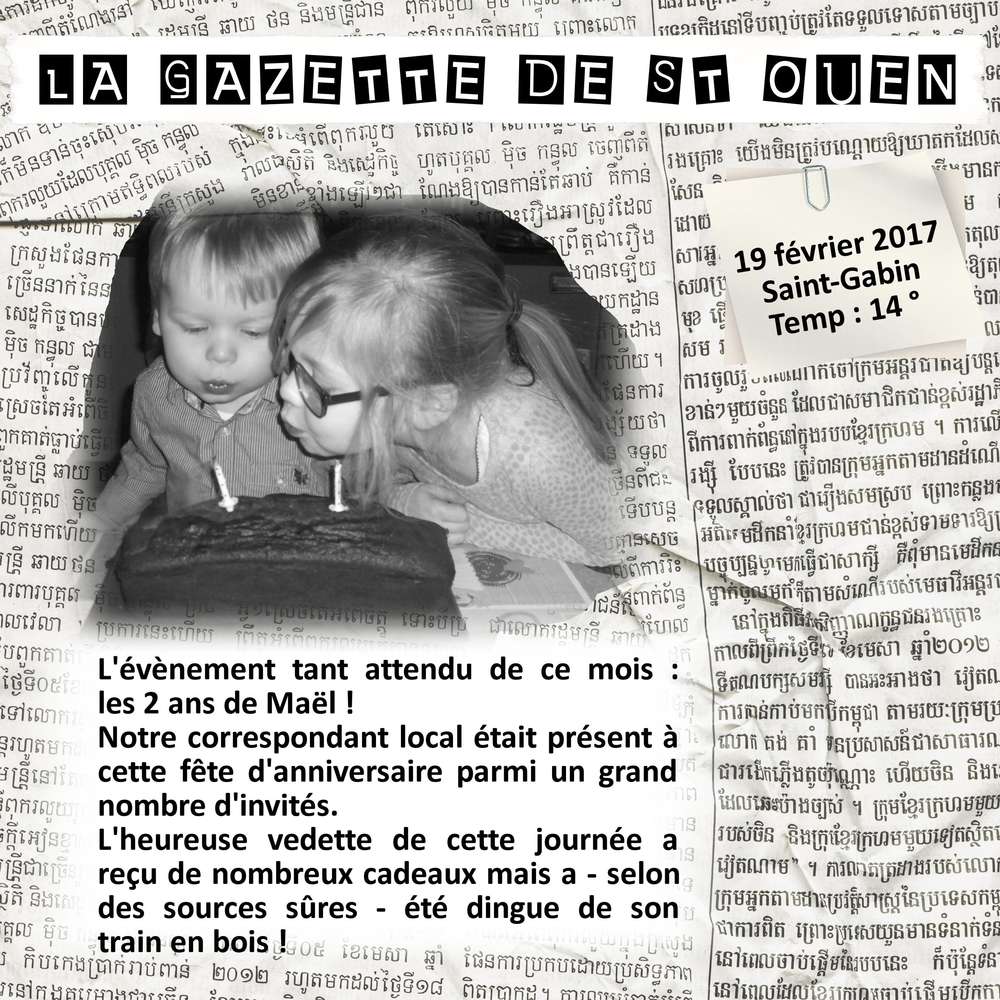 L'évènement du mois